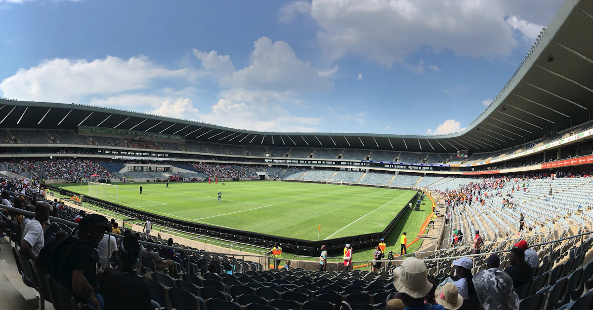 Orlando Stadium Soweto - Bafana Bafana South Africa World Cup football